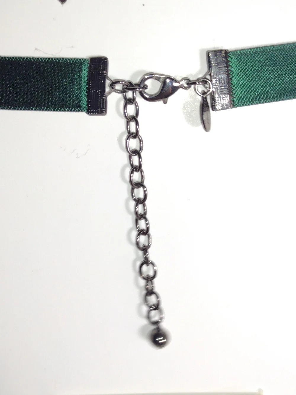 Joan Rivers Taupe & Teal Crystal Bib Necklace